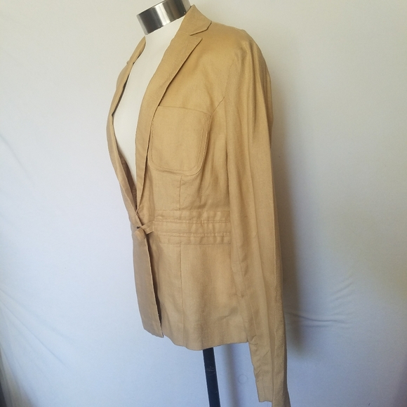 Bandolino Beige Blazer Jacket Sz 8. - Picture 3 of 6